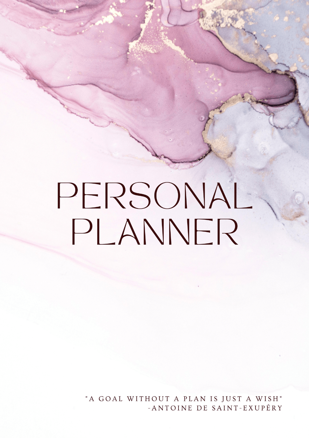 Printable Personal Planner & Journal | FREE Download | 10x TapCard